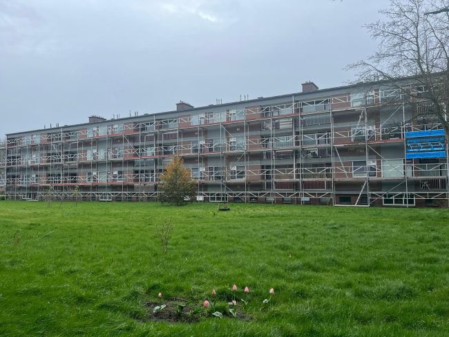 Project Steigerbouw Flat Hoogeveen